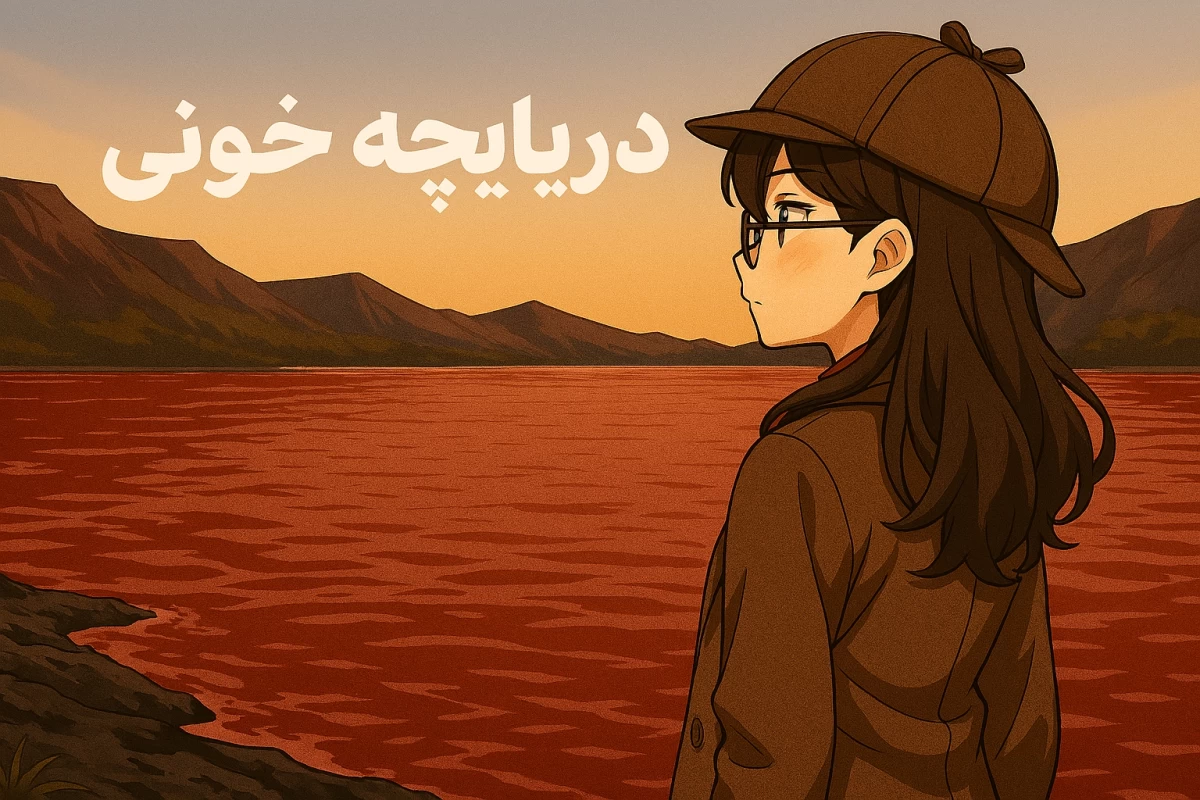 عکس دریاچه خونی