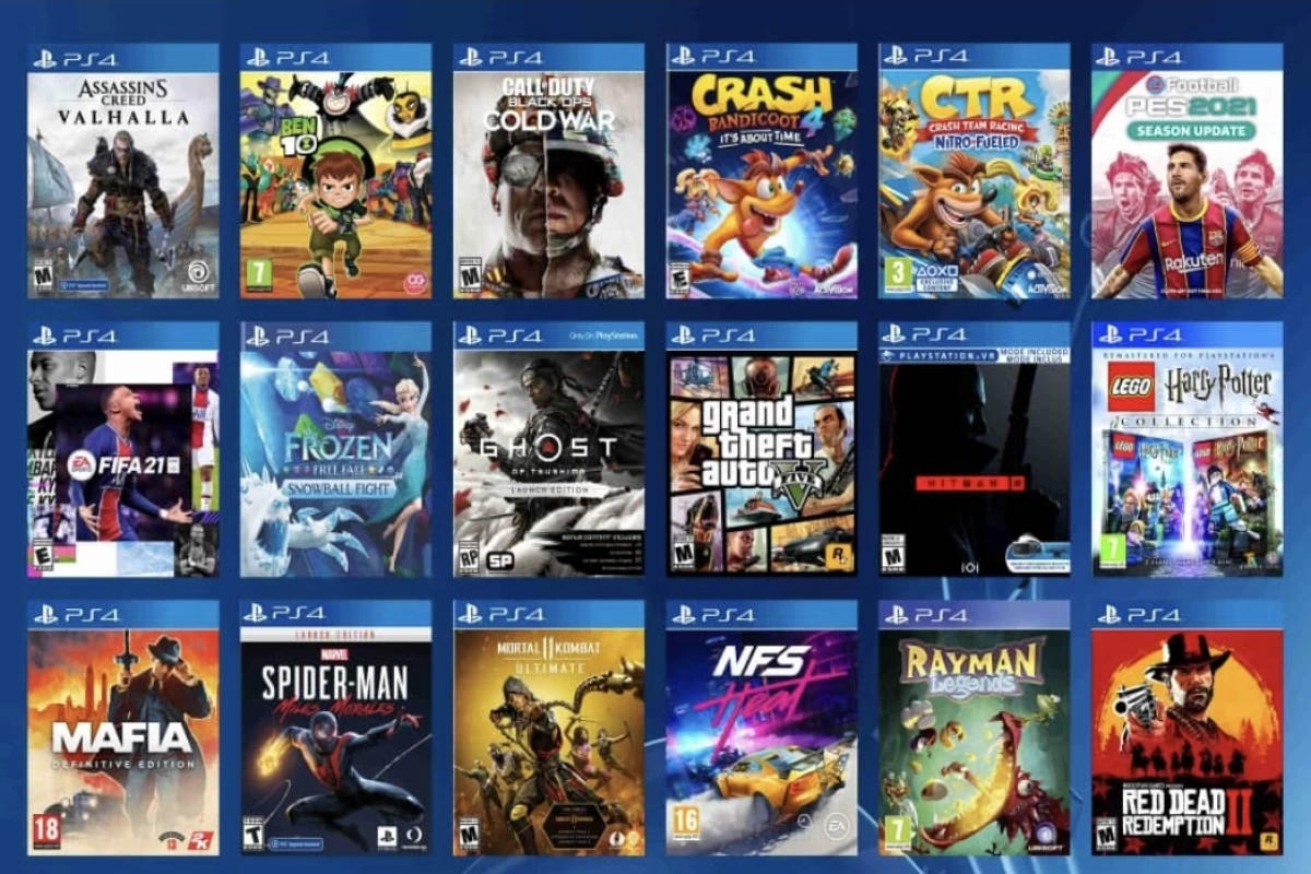 عکس برای PS4 بازی چی نصب کنم؟