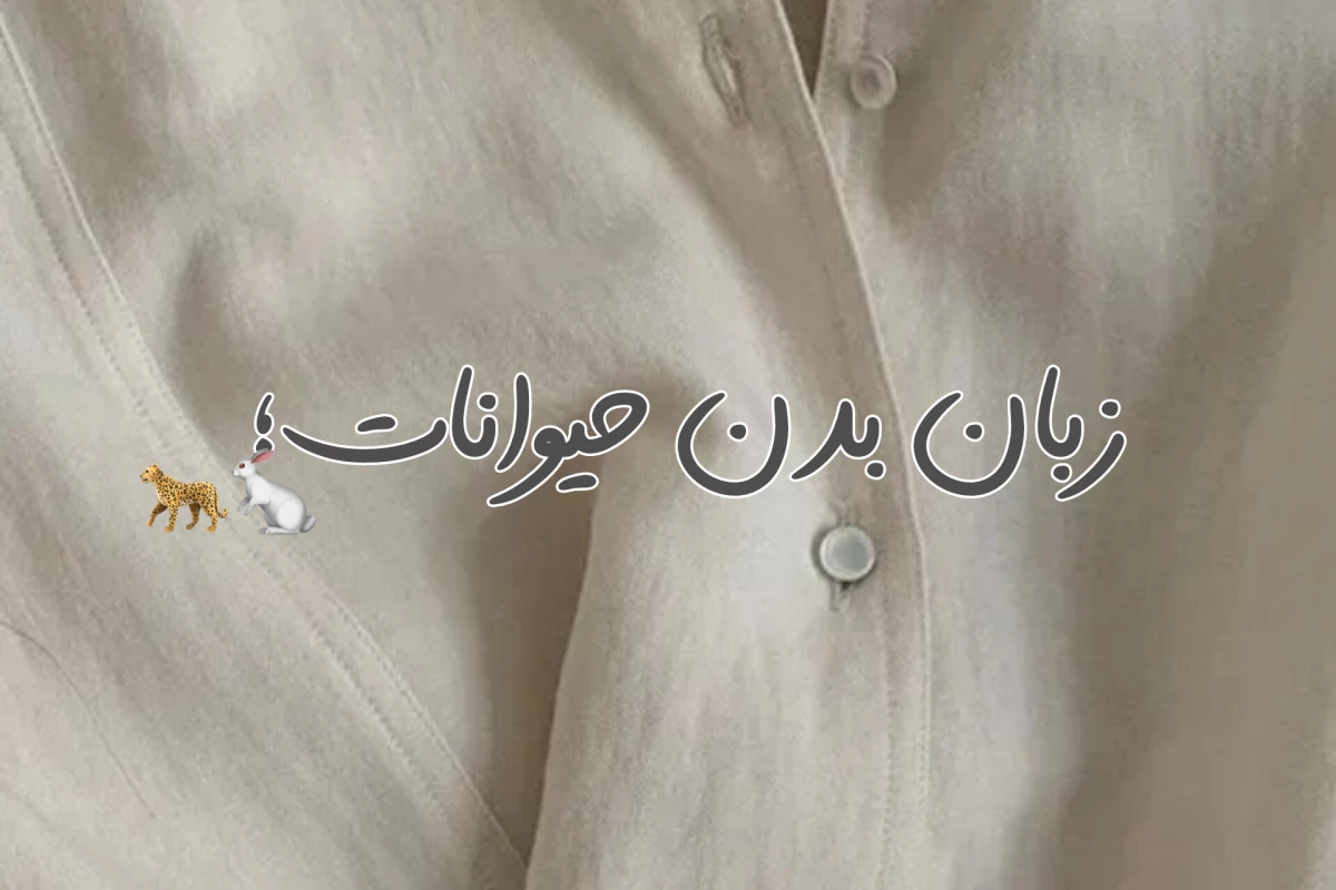 عکس زبـان بدن حیوانات!