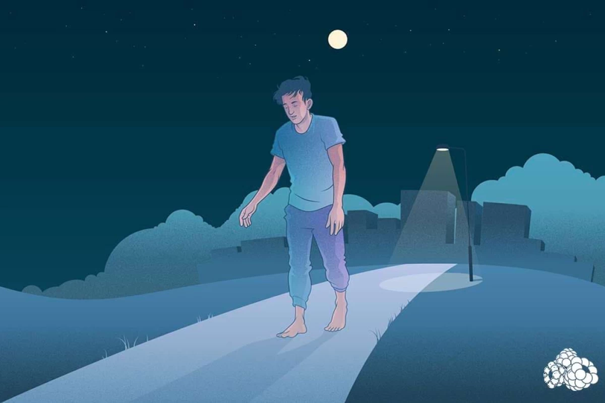 عکس چرا بعضی افراد در خواب راه میروند ؟!