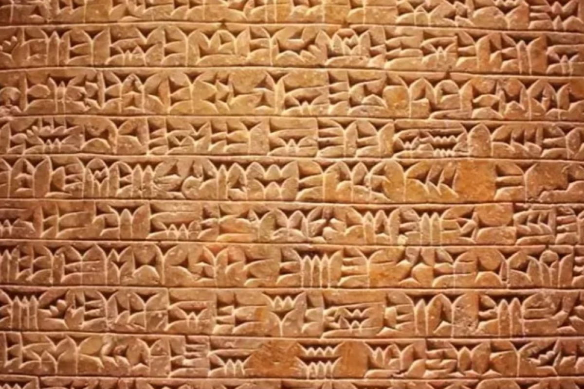 عکس تاریخچه خط میخی؟!