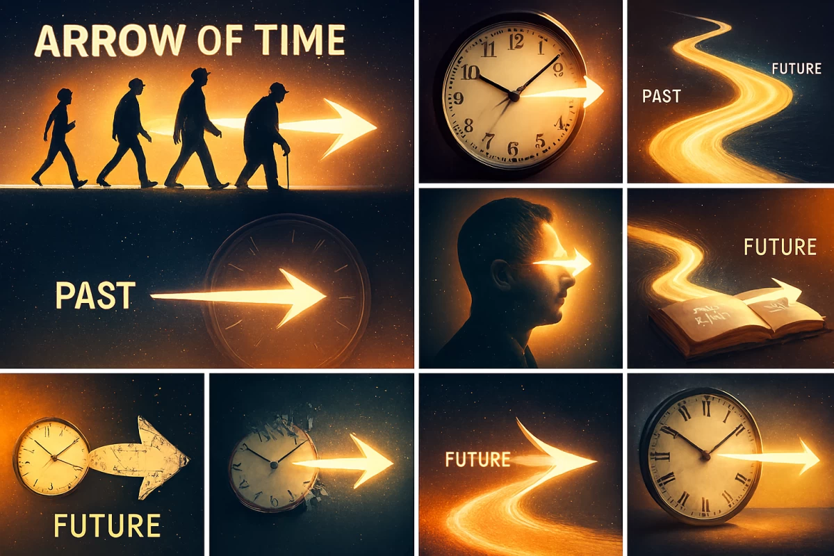 عکس پیکان زمان؛ رودخانه‌ای که فقط به جلو می‌رود