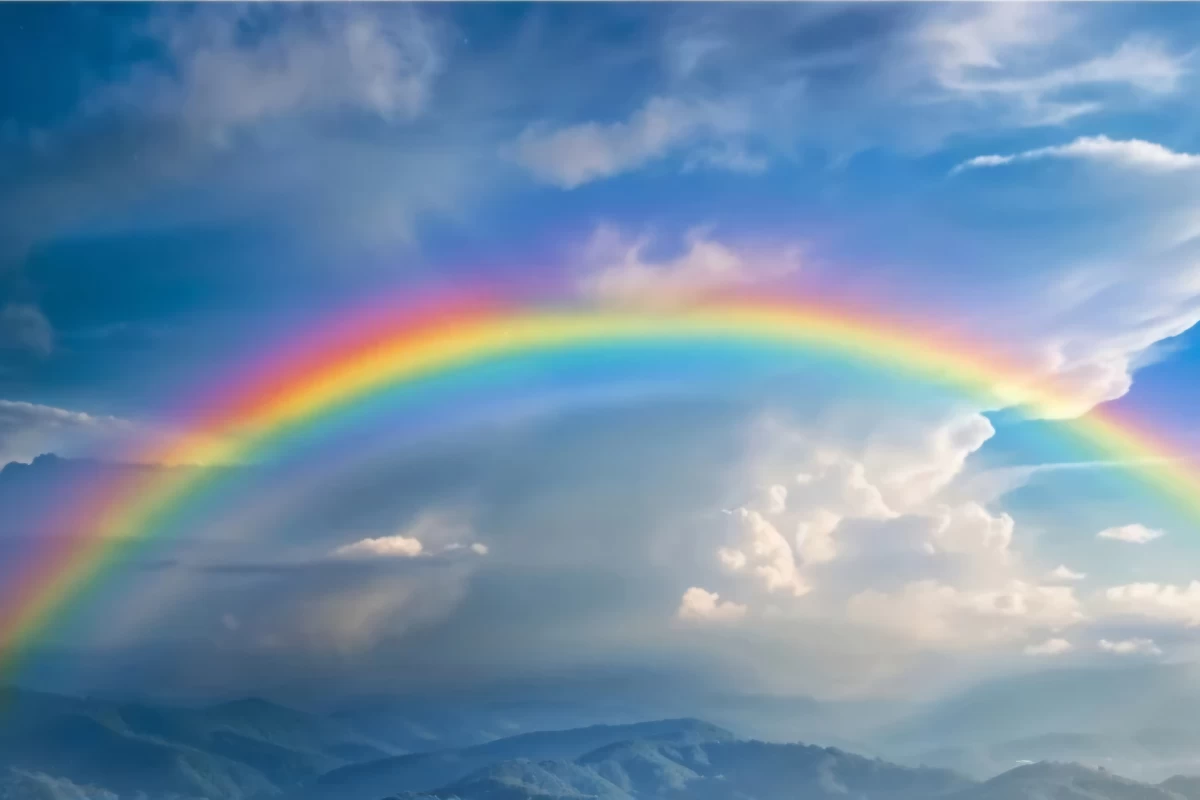 عکس هر کدوم از رنگ های رنگین کمون چه معنی میده؟