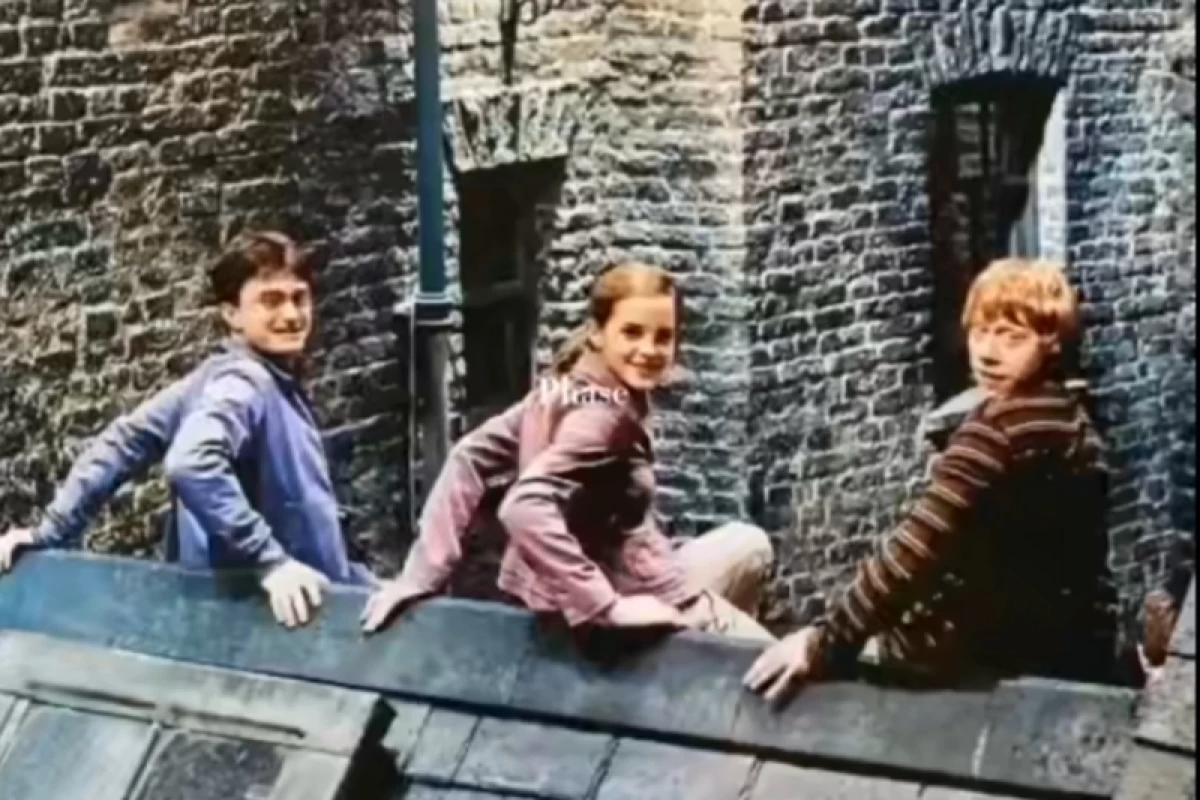 عکس تو هاگوارتز جنگ شده