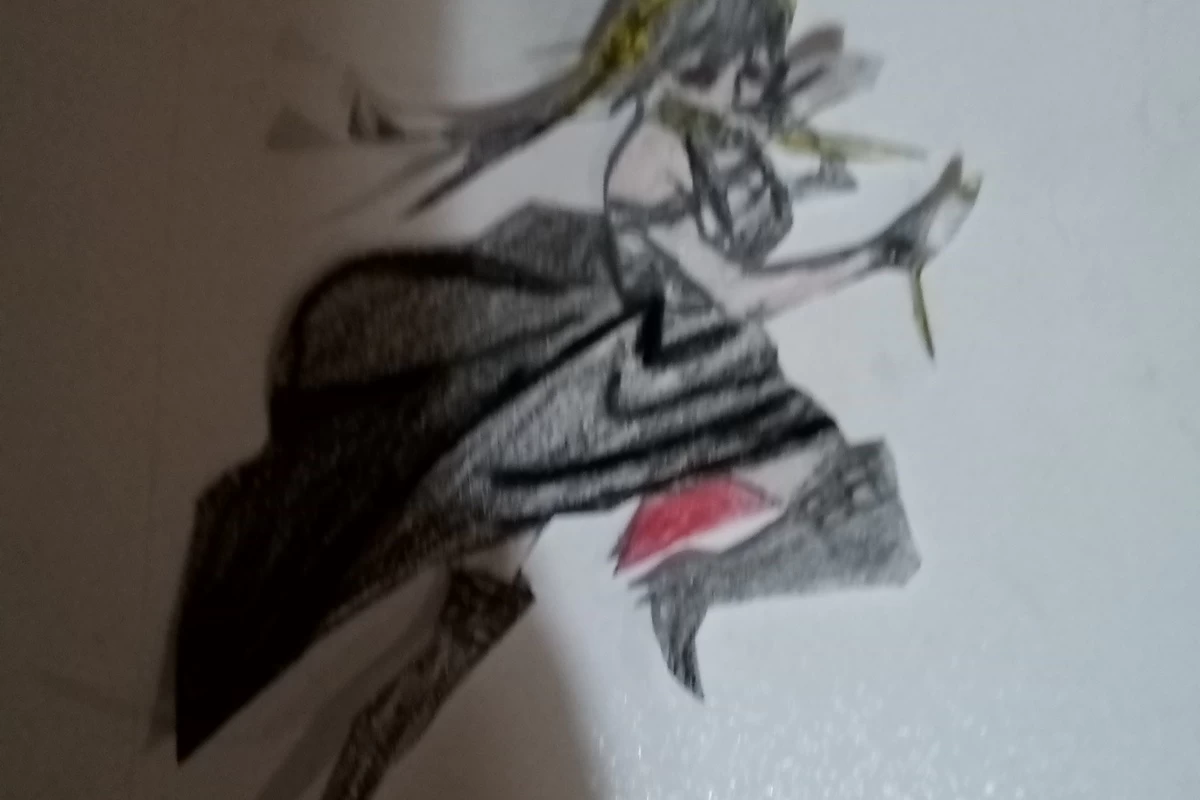 عکس نقاشیام از انیمه p²