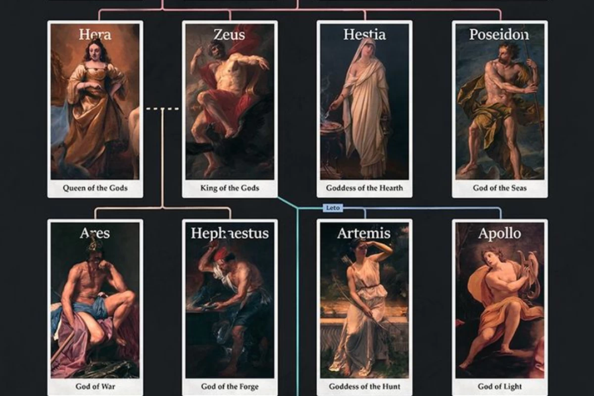 عکس خدایان یونان باستان