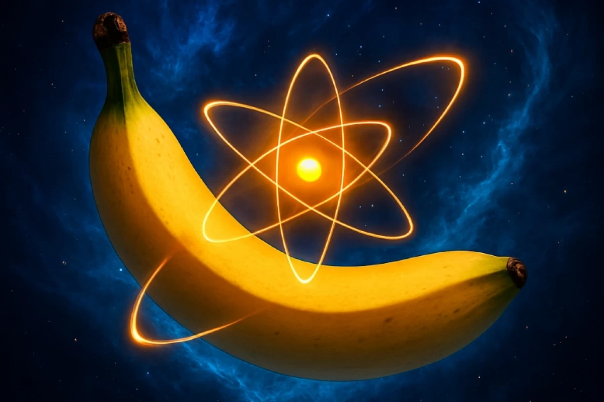 عکس موز ؛ میوه ای روزمره با راز های کوانتومی