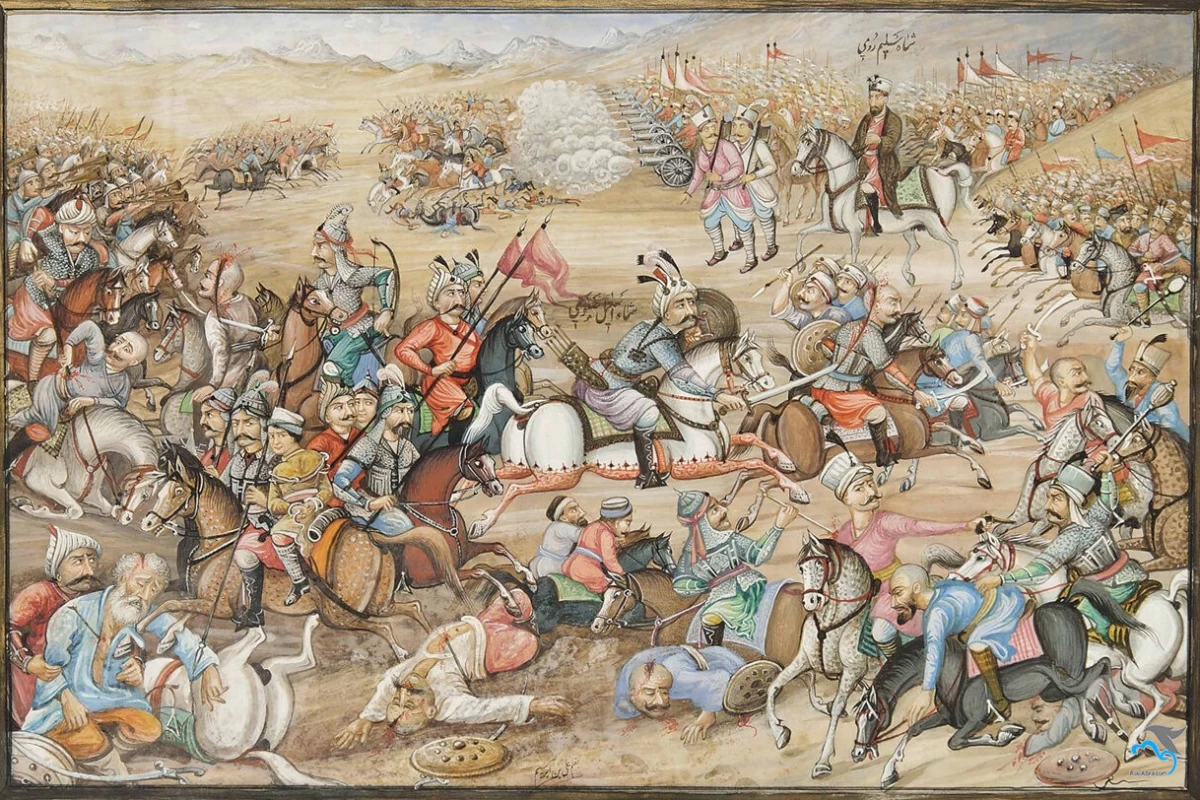 عکس سفر به تاریخ۳جنگ چالدران!(شجاعت زنان)