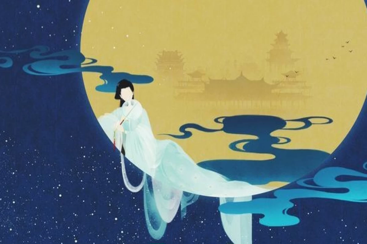 عکس افسانه چینی الهه ماه!
