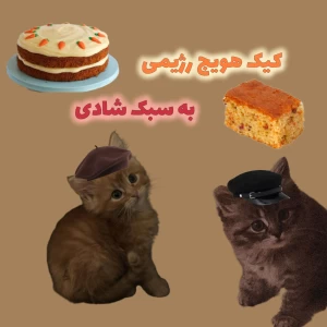 کیک هویج به روش شادی