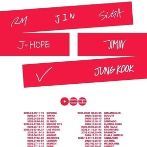 عکس خبر های مهم برای آرمی ها💜✨