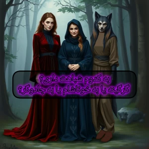 عکس به کدوم شباهت داری؟ گرگینه یا به خوناشام یا به جادوگر؟