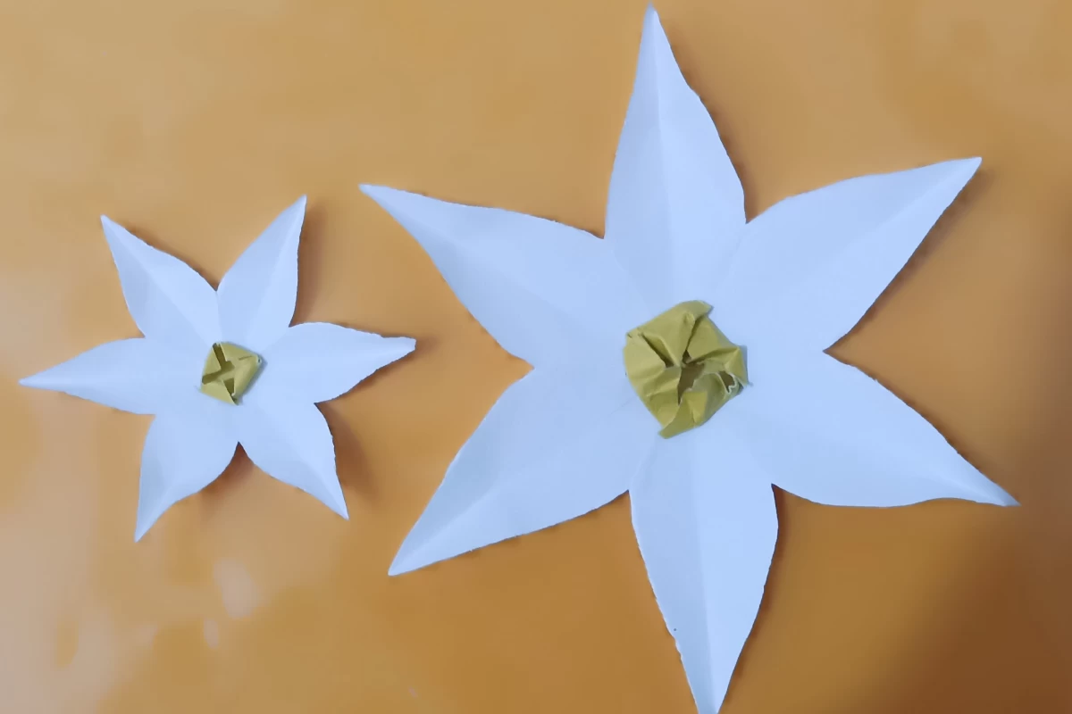 عکس گل نرگس کاغذی🌸🎀