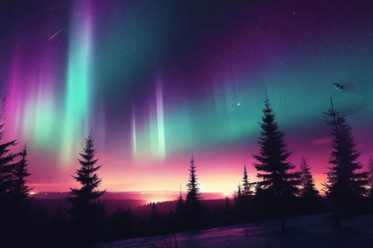 عکس شفق قطبی چیست