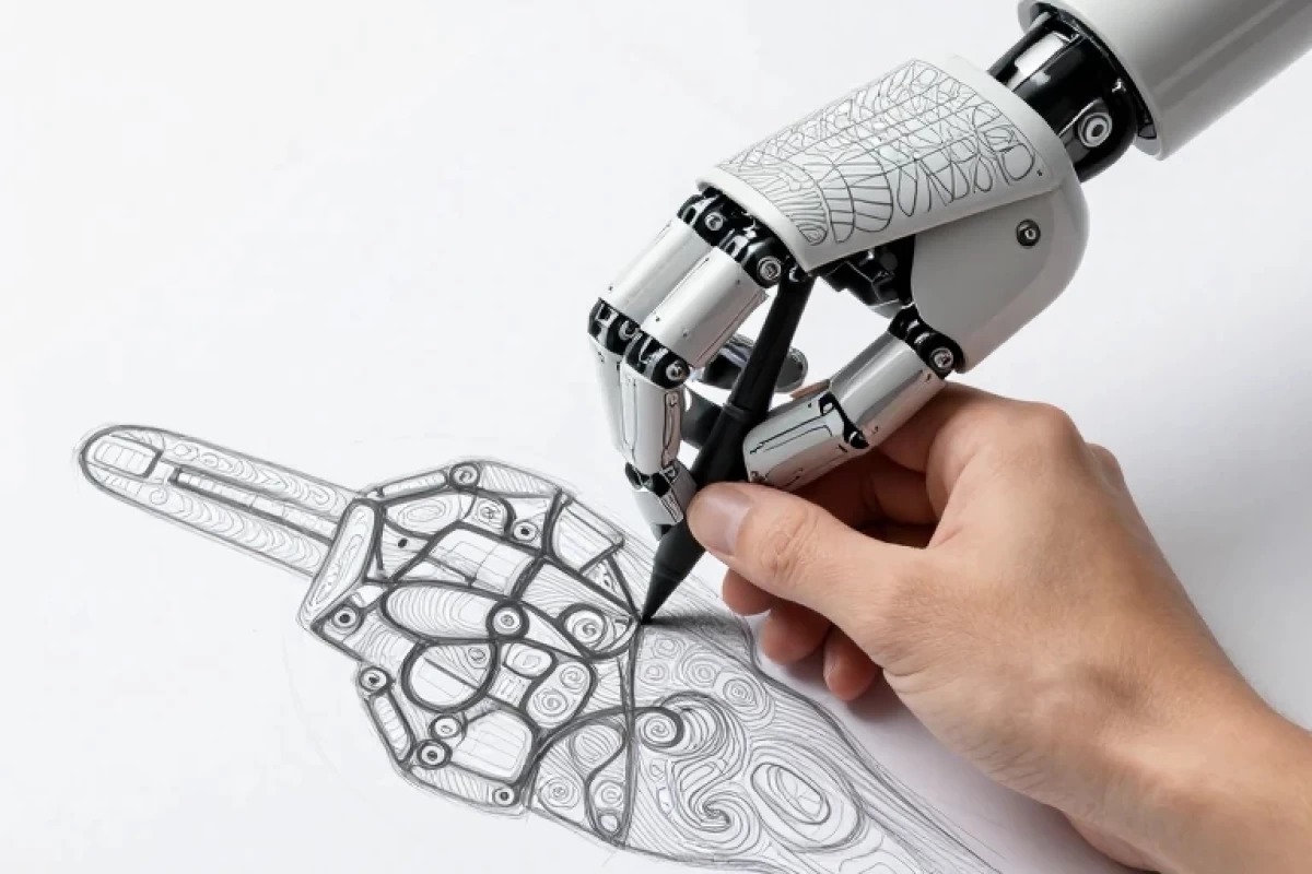 عکس اجازه‌ی تفکر دست کیست؟