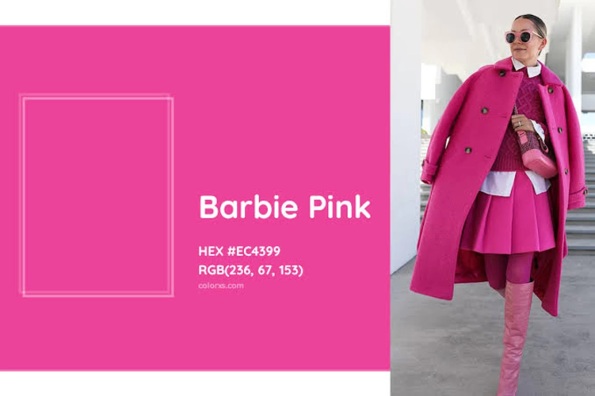 عکس انواع رنگ صورتی