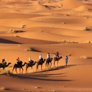 عکس زندگی قبیله‌ای در بیابان عربستان!