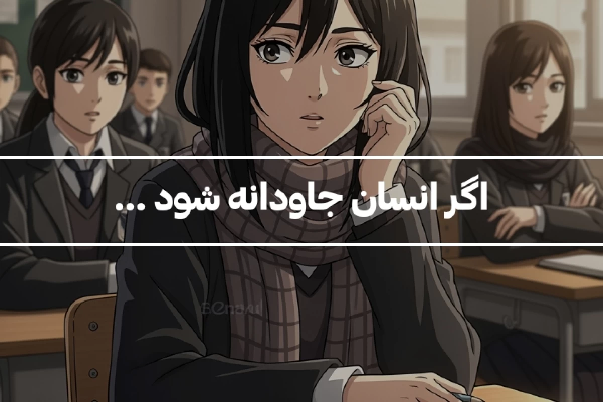عکس دنیا اگه انسان ها جاودانه بشن