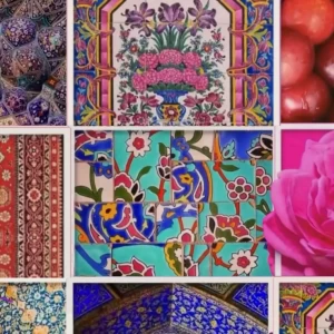 عکس رنگ هایی که به نام ایران شناخته می شود