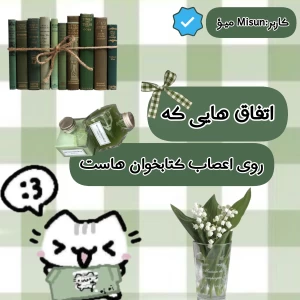 عکس اتفاق هایی که رو اعصاب کتابخوناست𐙚⋆