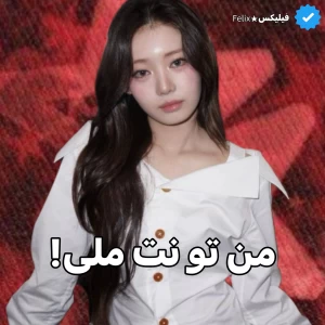 عکس 🍓:من تو نت ملی!