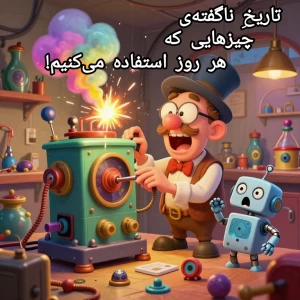عکس تاریخِ ناگفته‌ی چیزهایی که هر روز استفاده می‌کنیم!