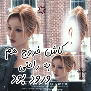 عکس 🩰:کاش خروج هم مثل ورود راحت بود