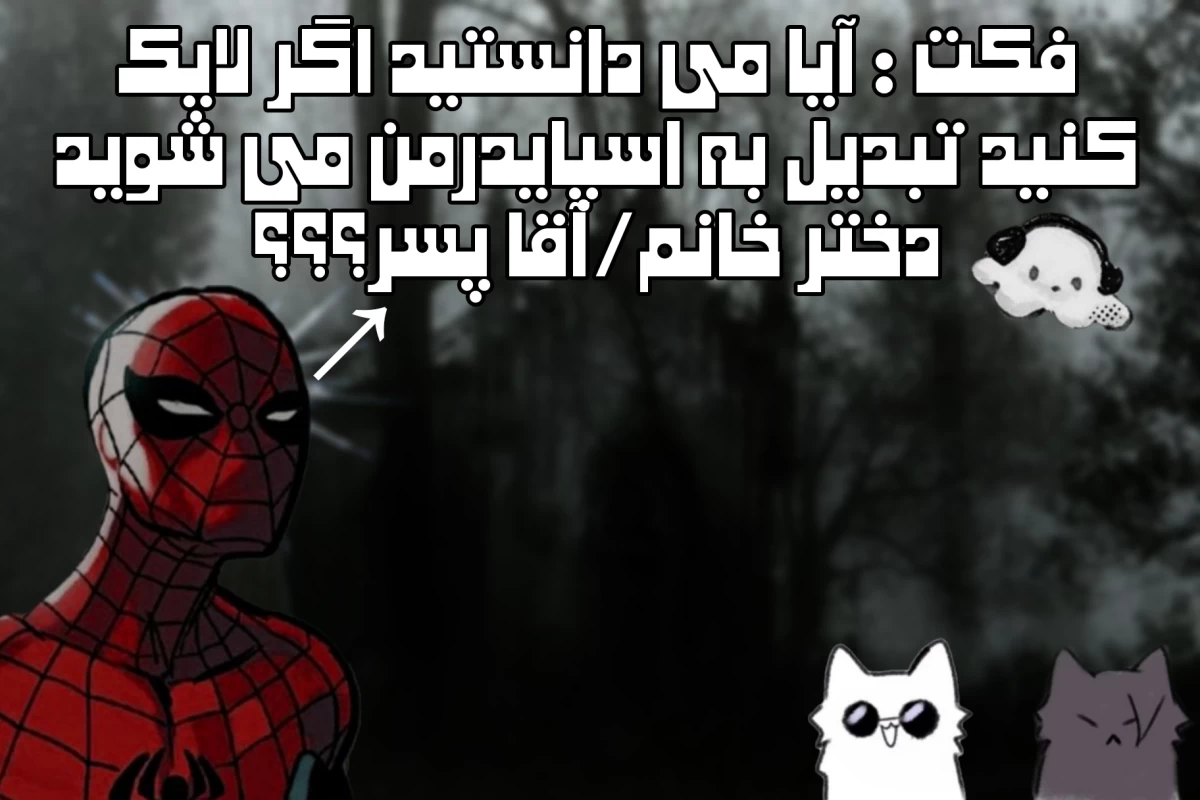 عکس داخل یه جنگل متروکه بیدار شدی؟!