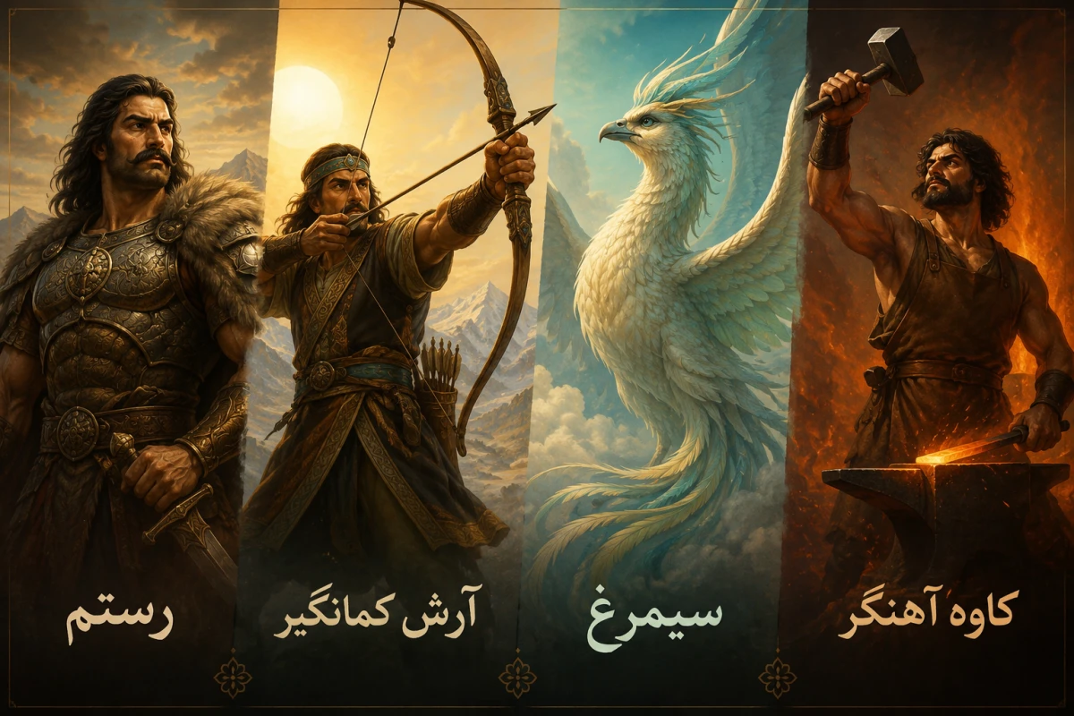 کدام شخصیت اساطیری ایران هستی؟