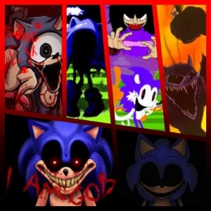 عکس معرفی تمامی Sonic EXE های محبوب!