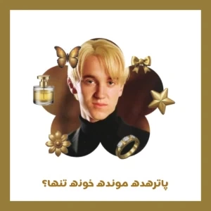 عکس پاترهده موند خونه تنها؟+فان