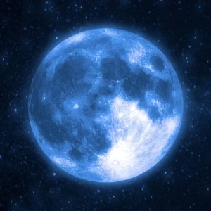 عکس ماهِ آبی...