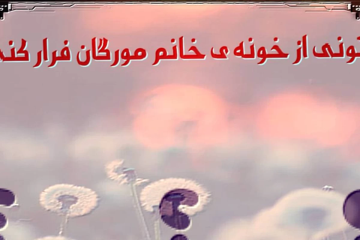 میتونی از خونه ی خانم مورگان فرار کنی؟(p6)