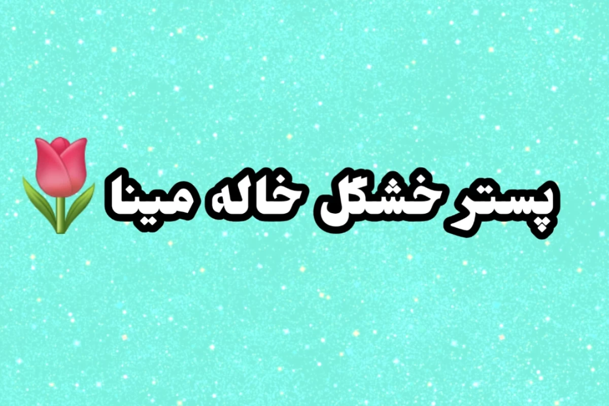 عکس وضعیت مینا در این روز ها!