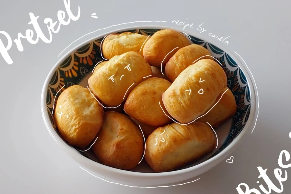 عکس طرز تهیه pretzle bites